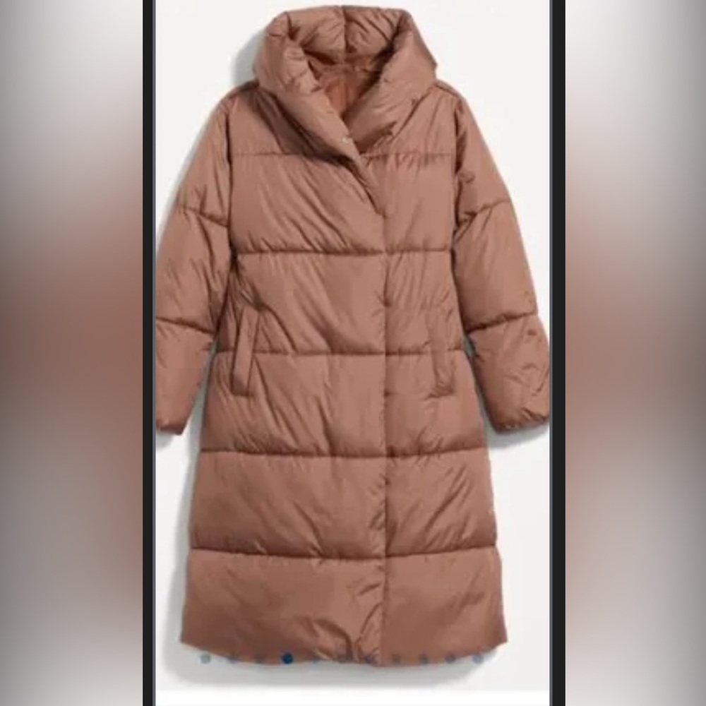 Old Navy long Puffer coat NWT